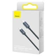 Data Кабель Baseus Crystal Shine Series Type-C to Type-C 100W 1.2m, Black - зображення 4