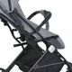Детская прогулочная коляска-книжка Bambi M 5727-1 FLASH Silver Gray с рождения до 4 лет - изображение 6