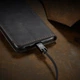Чохол-книжка CaseMe із нубуку для Samsung S24 Чорний - зображення 6