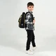 Школьный каркасный рюкзак Kite Education 556 DC Batman Черный 12 л (DC25-556M) - изображение 17