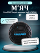 М'яч масажний для МФР ø12,5см LivePRO Target massage ball LP8508 (d-125мм, чорний) - изображение 1