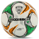М'яч футбольний професійний ручне прошиття PU №5 SOCCERMAX FB-4069 (PU, біло-зелений) - изображение 3
