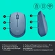Миша бездротова Logitech M171 Blue/Gray (910-006866) Сірий 32910 - изображение 10