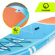 Надувна SUP дошка TSUNAMI 320 см з веслом Lagoon (P-5907739314215) - зображення 8