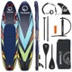Надувная SUP доска TSUNAMI Bolt T08 320 см с веслом (P-5907739314277) - изображение 2