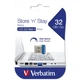 USB флеш накопитель Verbatim 32GB Store 'n' Stay NANO Blue USB 3.0 (98710) - изображение 5