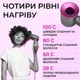 Фен с 5 разными насадками для сушки и укладки hair dryer fan - изображение 2