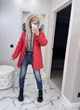 Fashions • Куртка жіноча зимова Софі Fashions 44 червоний (№1876-мк) - зображення 3