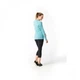 Футболка женская Smartwool Merino 150 Baselayer Print Long Sleeve Nile Blue, р.XS - изображение 2