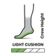 Носки мужские Smartwool Everyday Joviansphere Crew, Medium Gray, S - изображение 2