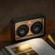 Портативна бездротова колонка Gingko з Bluetooth, з підсвічуванням, басом та USB-C зарядкою, Прозоро-Чорна - зображення 5