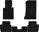 Ворсовые коврики EVAtech Standard в салон авто для BMW 3 Series (E46) RWD 1998-2001 4 поколение Combi EU Черный кант (BM32836CB5BW8VEB) - изображение 1