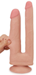 Фалоімітатор для подвійного проникнення Lovetoy Skinlike Double Penetration Soft Cock (20846000000000000) - зображення 3