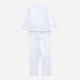 Дитячий комплект (лонгслів + штани + шапочка + шкарпетки) Calvin Klein 417946115 92 см Білий (1159829752) - зображення 2