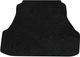 Ворсовый коврик EVAtech Standard в багажник авто для Honda Civic 1995-2000 6 поколение Sedan EU Черный кант (HA13002B1VEB) - изображение 1