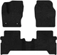 Ворсовые коврики EVAtech Premium в салон авто для Ford C-Max (C344) (2 clips) 2010-2019 2 поколение Minivan EU Черный кант (FD12377ZD3FC2VPB) - изображение 1