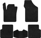 Ворсовые коврики EVAtech Premium в салон авто для Fiat Stilo 2001-2008 1 поколение Htb EU Черный кант (FT21977CV5VPB) - изображение 1