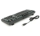 Клавіатура механічна ігрова з підсвічуванням Fantech ATOM96 MK-890 Red switch, Eng/Укр/Рус, Black - зображення 4