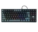 Клавіатура механічна ігрова з підсвічуванням Fantech ATOM MK-876 Black, Red switch, Eng/Укр/Рус - зображення 1