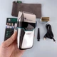 Аккумуляторная электробритва шейвер для бритья бороди, усов и голови с USB и LED-дисплеем VGR V-350 Pro Серебристый - изображение 2