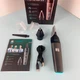 Аккумуляторный триммер для бровей, носа и ушей с USB и LED-дисплеем VGR V-603 Pro Черный - изображение 9
