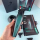 Аккумуляторный триммер для стрижки бороды и усов с USB и LED-дисплеем VGR V-992 Pro Черный + Масло - изображение 4