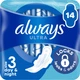 Гігієнічні прокладки Always Ultra Night 14 шт (4015400032328) - зображення 1