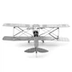 Металевий 3D конструктор "Біплан Tiger Moth", Metal Earth, MMS066 - зображення 5