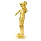 Металлический 3D конструктор "Дроид Star Wars Gold C-3PO", Metal Earth, MMS270 - изображение 3