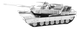 Металлический 3D конструктор "Tank - M1 Abrams" - изображение 1