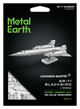 Металлический 3D конструктор "Самолет SR71 Blackbird", Metal Earth, MMS062 - изображение 7