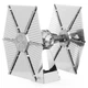 Металлический 3D конструктор "Star Wars TIE Fighter", Metal Earth, MMS256 - изображение 4