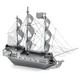 Металлический 3D конструктор "Пиратский корабль Black Pearl" - изображение 6