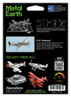 Metalowy konstruktor 3D Fascinations Metal Earth Myśliwiec P-51 Mustang MMS003 (032309010039) - obraz 7