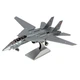 Металлический 3D конструктор "Истребитель F-14 Tomcat", Metal Earth, MMS458 - изображение 2