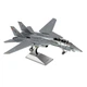 Металлический 3D конструктор "Истребитель F-14 Tomcat", Metal Earth, MMS458 - изображение 4