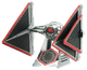 Металлический 3D конструктор "Star Wars - Sith Tie Fighter", Metal Earth, MMS417 - изображение 1