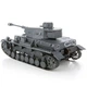 Металлический 3D конструктор "Танк Panzer IV", Metal Earth, PS2001 - изображение 4