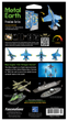 Металевий 3D конструктор "Винищувач F/A-18 Super Hornet Blue Angels", Metal Earth, ICX212 - зображення 8