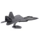Металевий 3D конструктор "Американський винищувач F-22 Raptor" - зображення 6