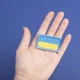 Шеврон 2 шт, нашивка на липучке Флаг Украины, вышитый патч 3х5 см (800029834) TM IDEIA - изображение 3