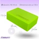 Блок для йоги EasyFit EVA Салатовый - изображение 6