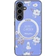 TPU+PC чехол Secret Garden with MagFit для Samsung Galaxy S24 (Lilac) Epik (206319) - изображение 7