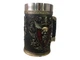 Кухоль Чашка 3D Skull Mug Череп пивний кухоль з Гербом Крилатого Черепа - зображення 6