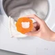 Многоразовые мячики для стирки одежды Orange Panda набор шариков - ловушек для собирания ворса / шерсти / ниток / волос во время машинной стирки одежды, 3 шт, оранжевый (104450920) - изображение 2