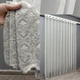 Готова тюль (3х2,7м.) "Грек-сітка" з вишивкою та люрексом. Колір молочний із сірим. Код 1632т 42-0592 5063902 - зображення 1