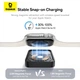 Зарядний пристрій Baseus MagPro Magnetic Wireless Charger for E-Watch 2.5W - зображення 4