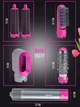 Фен мультистайлер 5в1 з кейсом Hot Air Styler з функціями надання об'єму, випрямлення - зображення 2