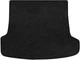 Ворсовый коврик EVAtech Premium в багажник авто для Saab 9-3 (YS3F) Restyling MT (glass breaker cutout) 2007-2013 2 поколение Combi EU Черный кант (SA12737B1VPB) - изображение 1
