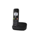 Радіотелефон DECT PANASONIC KX-TGU110UAB LCD Чорний - зображення 1